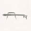 Fauteuil inclinable extérieur en aluminium antirouille Oxton