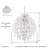 Darek 4-Light Dimmable Geometric Chandelier