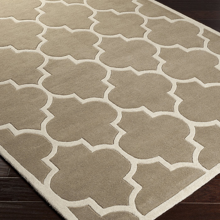 Ayler Wool Geometric Indoor Rug, Rectangle 9' x 13'