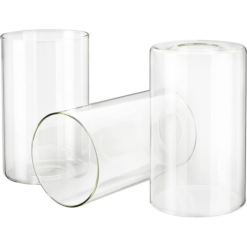 6.5'' H Glass Drum Wall Sconce Shade