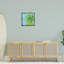 Ananas tropical sur fond bleu-844932243-844932244