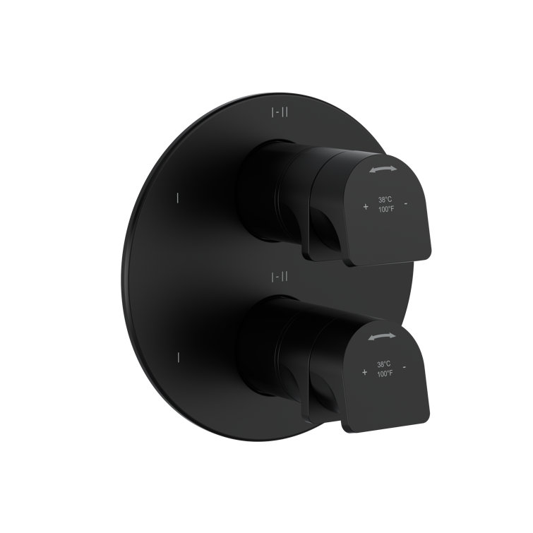 Ode 3/4" Therm & Pressure Balance Trim With 6 Functions