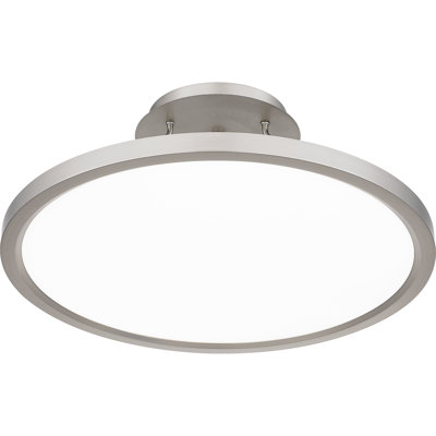 Outskirts Acrylic LED Semi Flush Mount