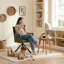 Chaise de bureau pivotante Sterica Boucle-2017230197-2033296764