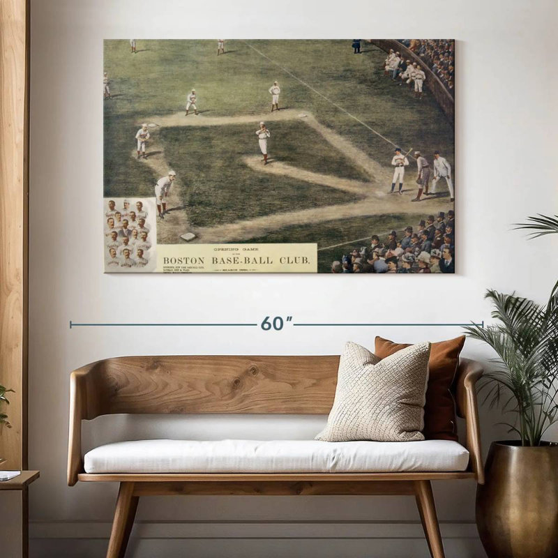Baseball Field, 34" H x 51" W