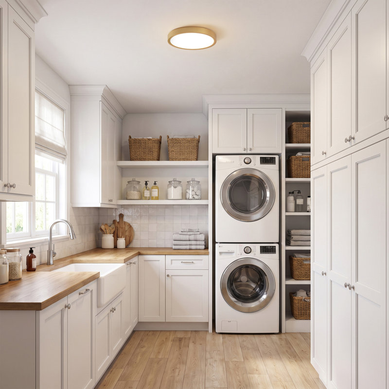 Flush Mount, Doré
