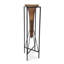 Bronze Euler Drop Vase with Black Iron Stand- Extra Large-1585124081
