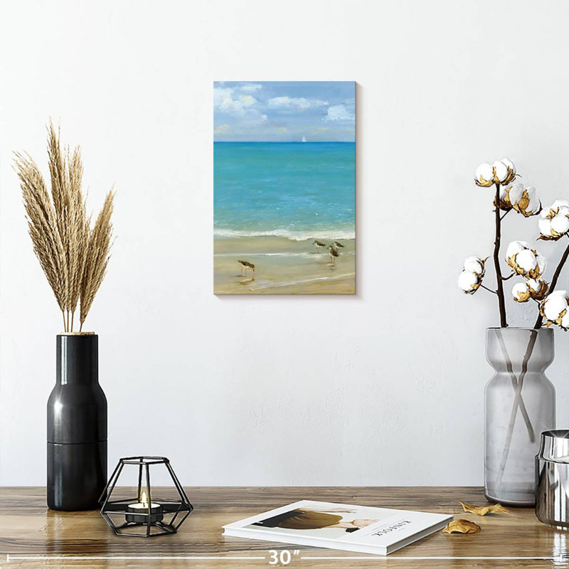 Gillard Sunday At The Shore, 12" H x 8" W