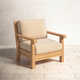 Jackson Teak Patio Chair with Cushion