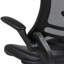 Chaise de dessinateur en polyester / mélange de polyester H 50,75 po x l 24,5 po x P 25,5 po-1310716714