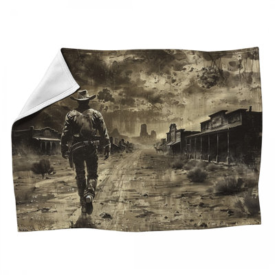 Cowboy Western Throw Blanket