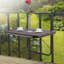 Table de balcon pliante Burgel-1948922547