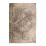 Vintage Oriental Area Rug in Light Brown/Ivory