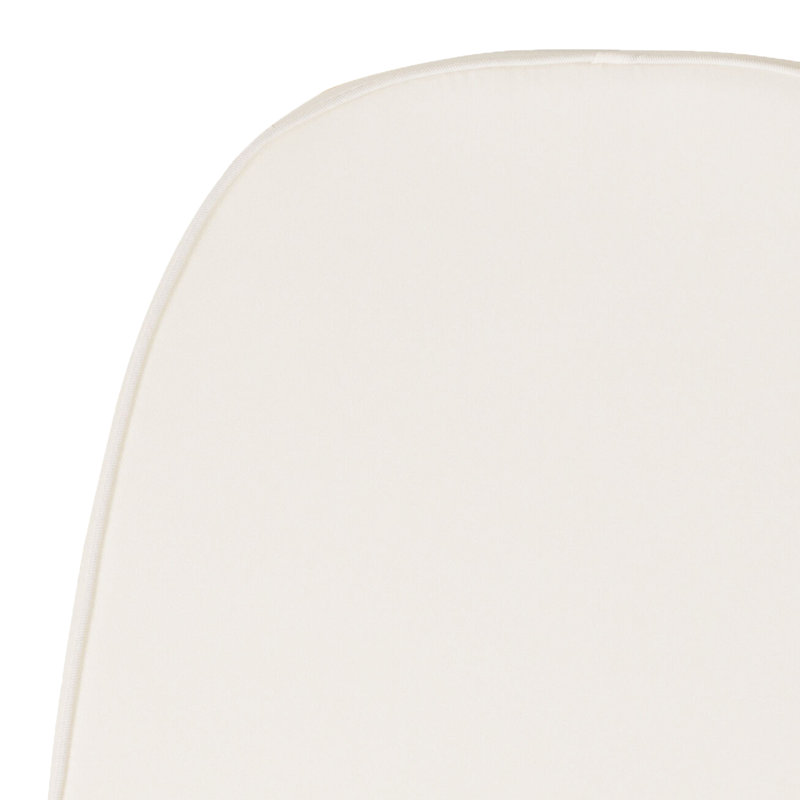 Coussin de chaise pour enfants en tissu doux Chiavari - Accessoires pour chaise et événement, 1.75", Ivoire