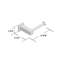8500 Series Wall Mount Toilet Paper Holder-32818010