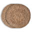 Maluma Handmade Woven Jute Geometric Round Placemat