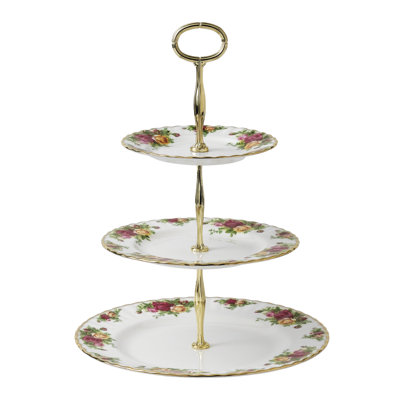 Royal Albert, Old Country Roses - 3 Tier Cake Stand