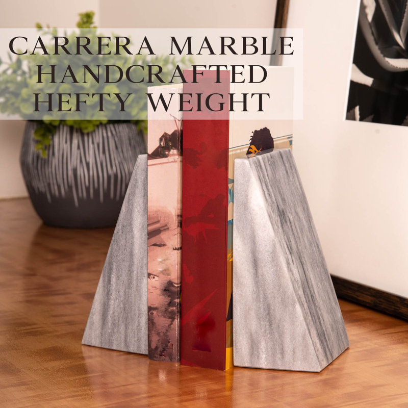Modern & Contemporary Marble Bookends