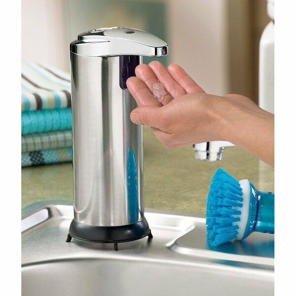 Younar Kitchen Soap Dispensing Palm Brush Automatic Soap Liquid