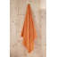 Serviette de plage 100% coton Premium Fouta, 37,4 po x 68,9 po | Haute capacité d'absorption, doux au toucher, 5,1 oz / pied carré | Lavable à la machine à 86-104 ° F | Couleur orange éclatante, idéale pour la plage, la piscine ou le spa-1096926269