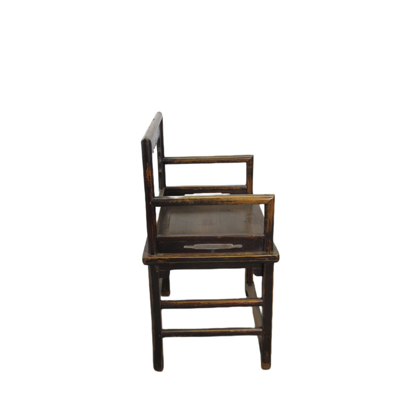 Asian Classic Solid Wood Arm Chair