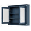 Armoire à pharmacie murale 36 po x 28 po, armoire de salle de bain murale moderne avec 2 miroirs