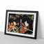 Two Actors with Samurai Swords by Toyohara Kunichika - Picture Frame Painting Print-55614829-55614830