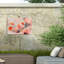 Fleurs sauvages corail sur toile par Treechild-1102147473