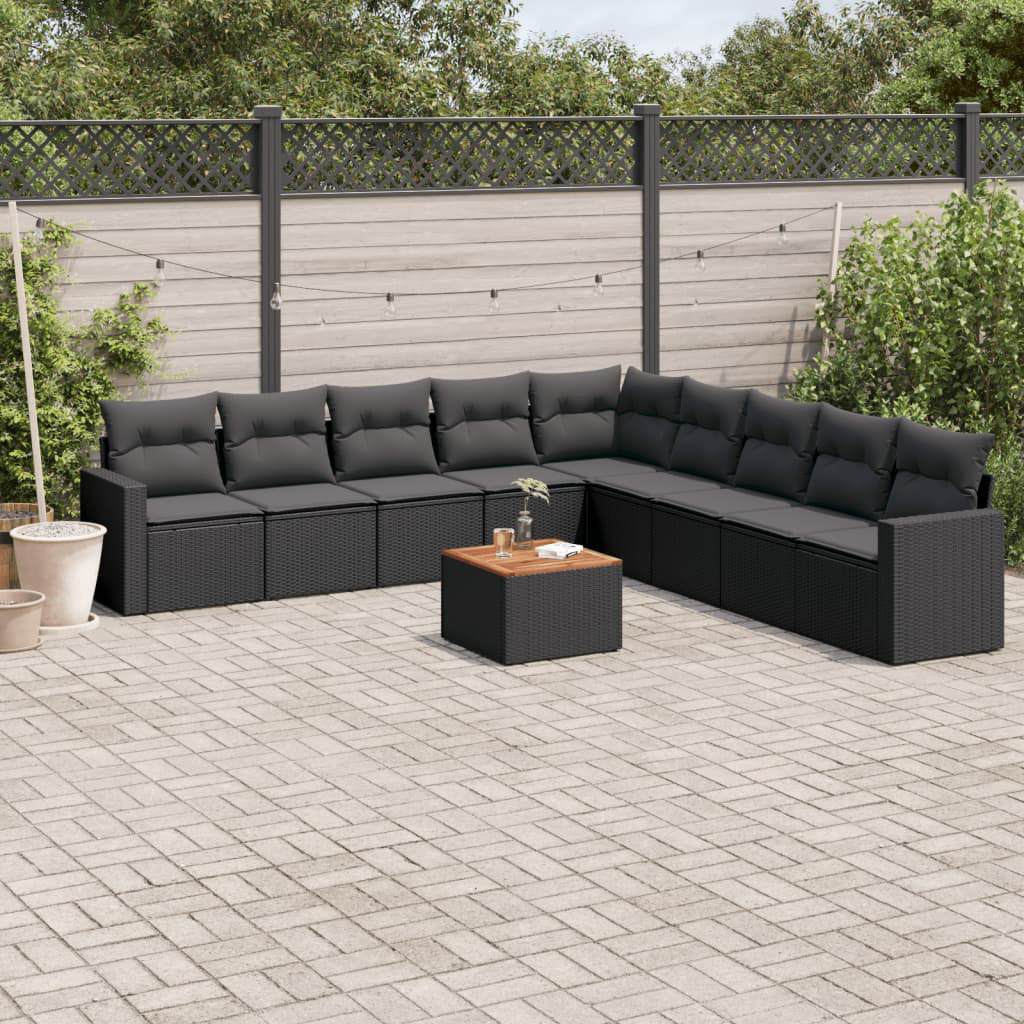 Gartensofa mit Kissen