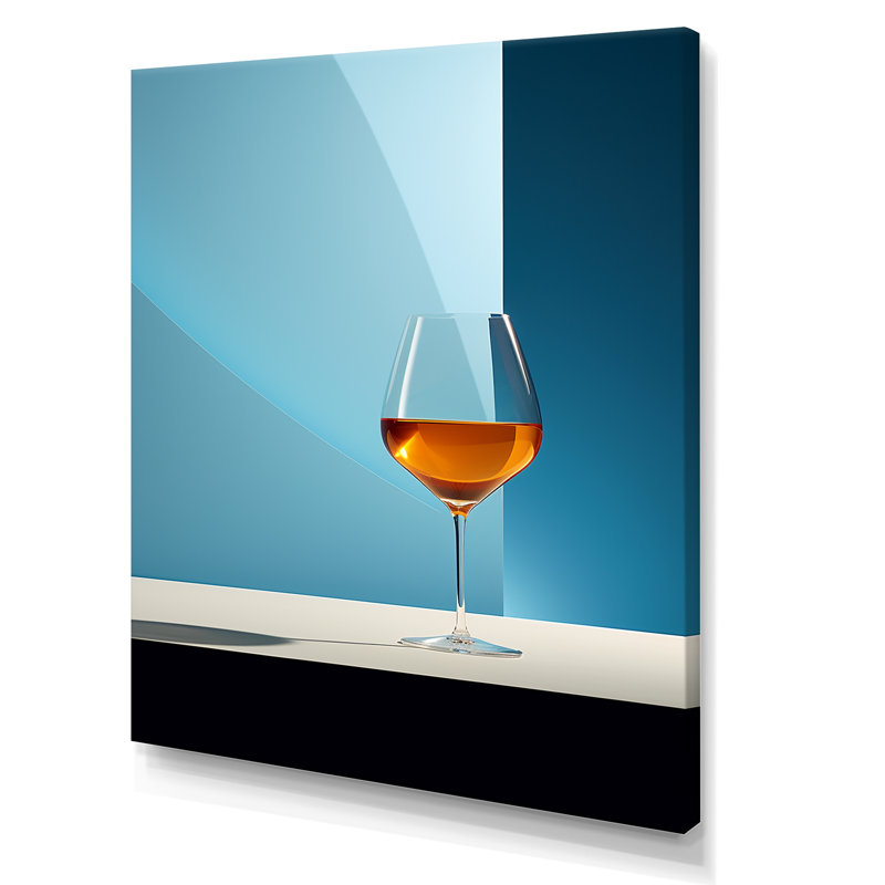 «Aperitifs Allure I» sur toile, Toile tendue, H 20 po x l 12 po x P 1 po