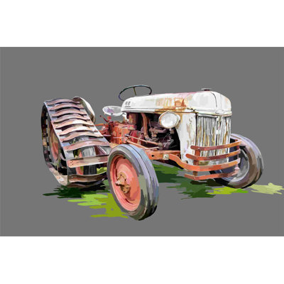 " Vintage Tractor XIV " by Emily Kalina