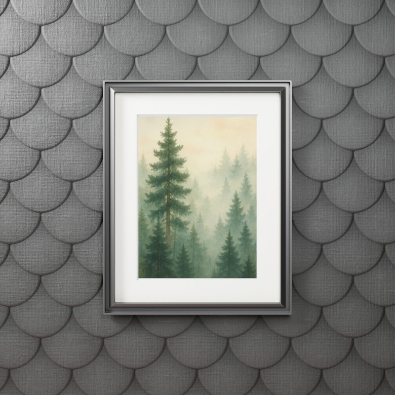 Clinger Single Picture Frame Print, 35.56 cm H x 27.94 cm W