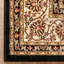 Tapis Sarouk traditionnel noir Belliere-23171487