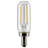 2.8 Watt, T6 LED, Dimmable Light Bulb, E12/Candelabra Base-72491961