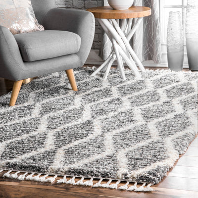 Tapis gris Tattnall