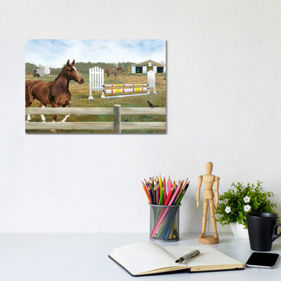 Workout For Winnie - Wrapped Canvas Print