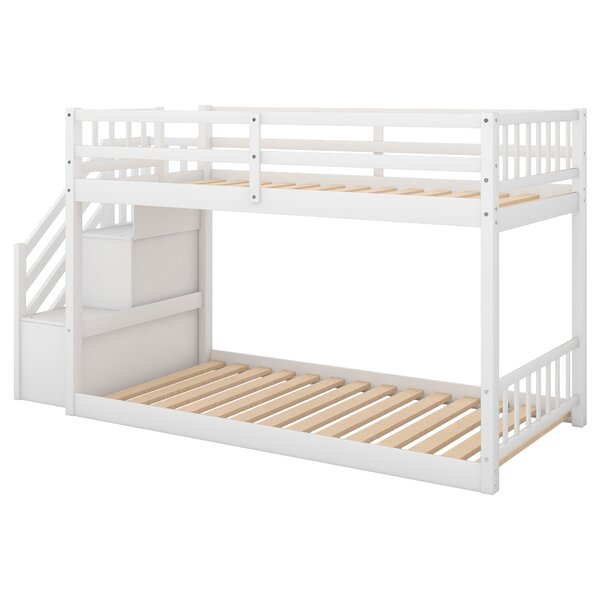 Isabelle & Max™ Pols Kids Twin Over Twin Bunk Bed & Reviews | Wayfair