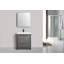 Ensemble de meuble-lavabo mural simple 30 po Prairie Grove-708845817