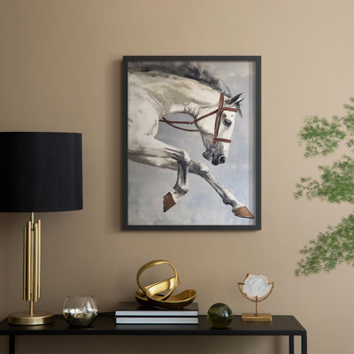 Reproduction encadrée ABSTRACT Series DCL XXII - bois massif