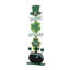 42"H Lighted St. Patrick's Wooden Shamrocks Porch Decor