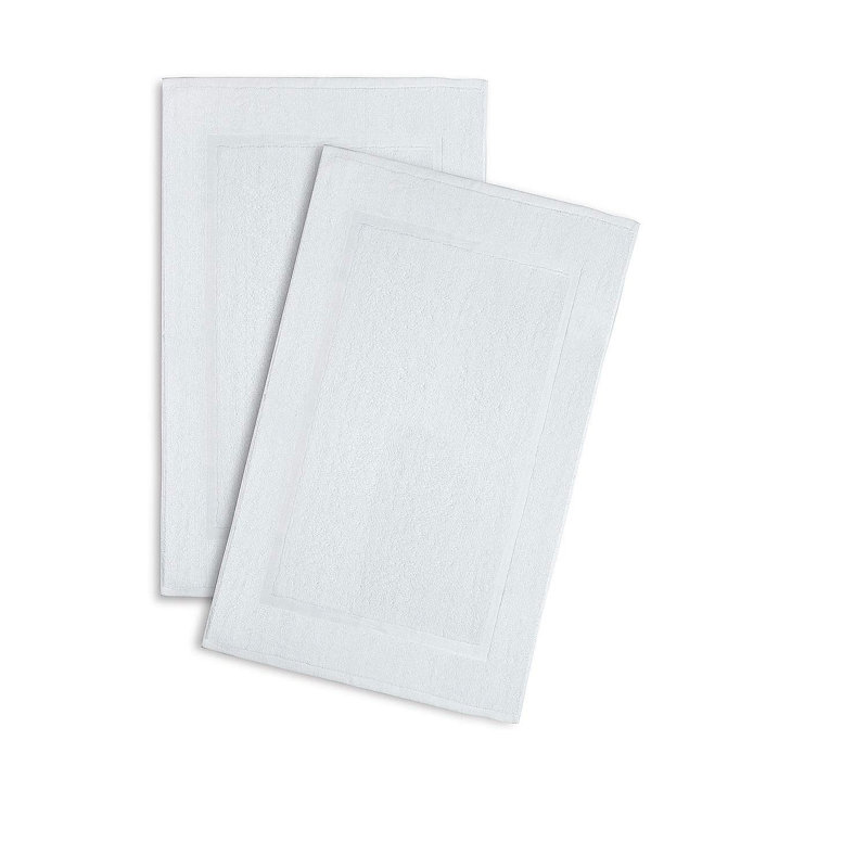 Aren Bath Mat, White