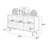 Modern Nordic light luxury multi-functional locker