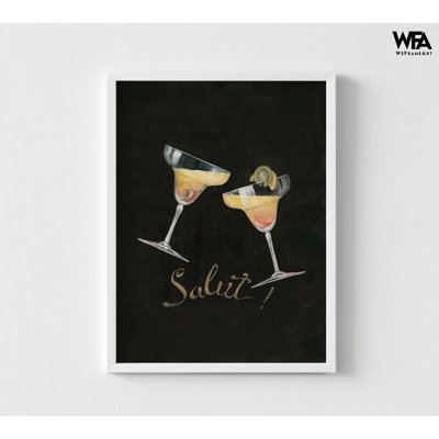 Margarita Art Print, Framed Cocktail Poster, Bar Cart Decor, Margarita Cocktail Art, Tequila Poster Print, Bar Wall Decor, Framed Wall Art