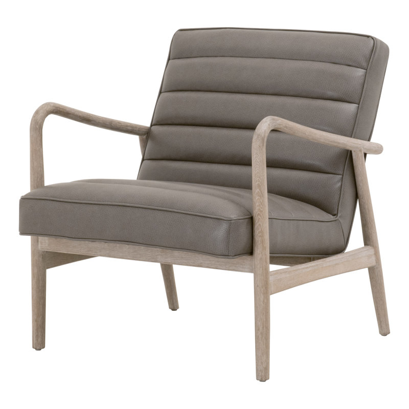 Hyleigh Faux Leather Armchair
