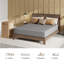 Matelas en mousse viscoélastique gélifiée 8 po - Garantie de 10 ans, CertiPUR-US, certifié OEKO-TEX-110924869-110924871