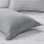 Ensemble d'édredon en duvet synthétique réversible simple