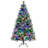 Lighted Pine Christmas Tree