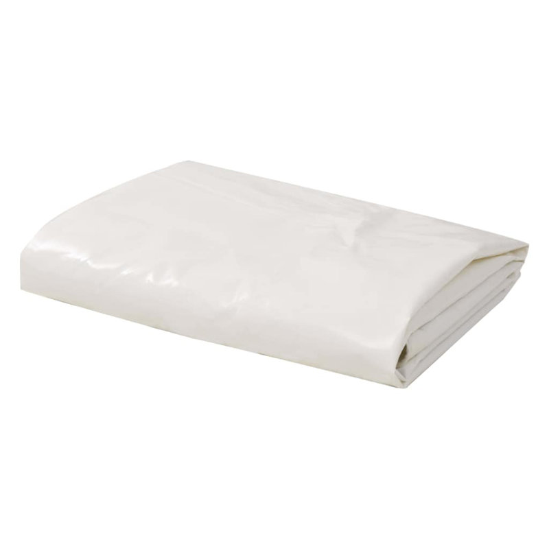 vidaXL Tarpaulin 7.11 oz/ft² 13.1x16.4' White