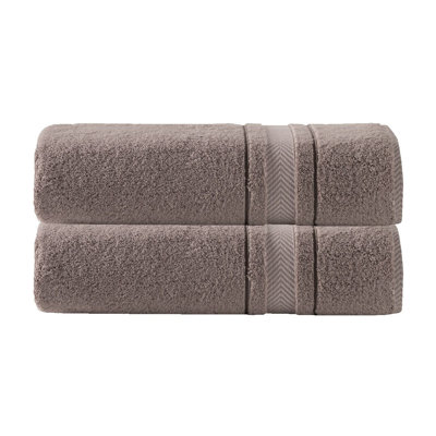 Ensemble de serviettes de bain en coton turc 2 pièces Harleigh