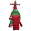 Lighted Inflatable Santa With Helicopter Outdoor Christmas Decoration -7'